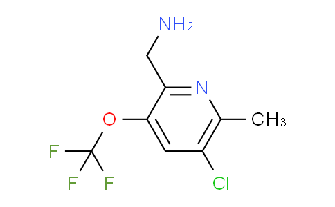 AM178671 | 1804803-06-2 | 2-(Aminomethyl)-5-chloro-6-methyl-3-(trifluoromethoxy)pyridine