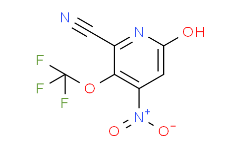 2-Cyano-6-hydroxy-4-nitro-3-(trifluoromethoxy)pyridine