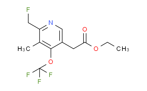 AM17868 | 1361794-64-0 | Ethyl 2-(fluoromethyl)-3-methyl-4-(trifluoromethoxy)pyridine-5-acetate
