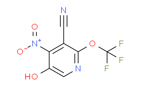3-Cyano-5-hydroxy-4-nitro-2-(trifluoromethoxy)pyridine