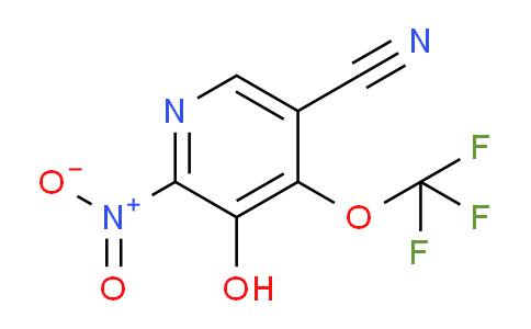 5-Cyano-3-hydroxy-2-nitro-4-(trifluoromethoxy)pyridine