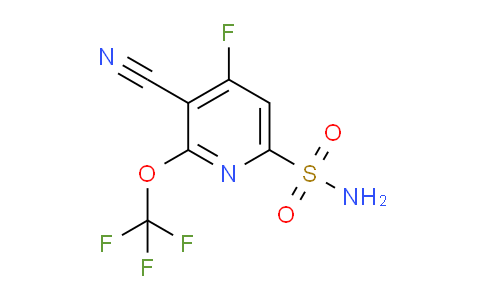 AM178686 | 1806105-10-1 | 3-Cyano-4-fluoro-2-(trifluoromethoxy)pyridine-6-sulfonamide
