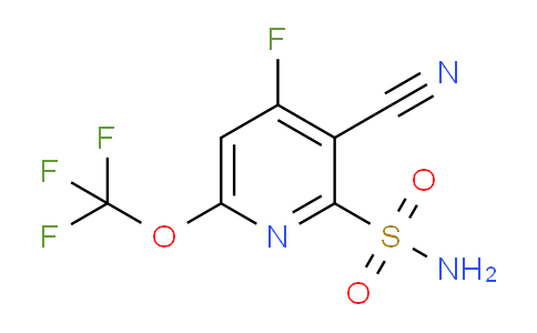 AM178688 | 1805933-09-8 | 3-Cyano-4-fluoro-6-(trifluoromethoxy)pyridine-2-sulfonamide