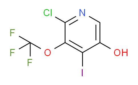 2-Chloro-5-hydroxy-4-iodo-3-(trifluoromethoxy)pyridine