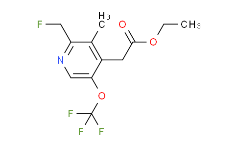 AM17870 | 1361917-35-2 | Ethyl 2-(fluoromethyl)-3-methyl-5-(trifluoromethoxy)pyridine-4-acetate