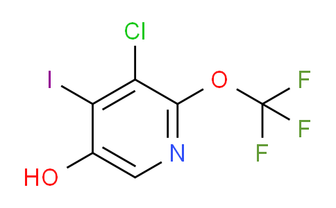 3-Chloro-5-hydroxy-4-iodo-2-(trifluoromethoxy)pyridine