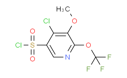 AM178733 | 1804801-68-0 | 4-Chloro-3-methoxy-2-(trifluoromethoxy)pyridine-5-sulfonyl chloride