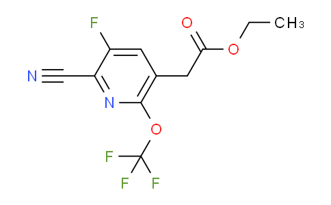 AM178735 | 1804774-71-7 | Ethyl 2-cyano-3-fluoro-6-(trifluoromethoxy)pyridine-5-acetate