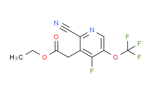 AM178736 | 1804774-74-0 | Ethyl 2-cyano-4-fluoro-5-(trifluoromethoxy)pyridine-3-acetate