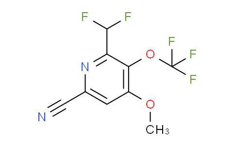 AM178740 | 1806247-62-0 | 6-Cyano-2-(difluoromethyl)-4-methoxy-3-(trifluoromethoxy)pyridine