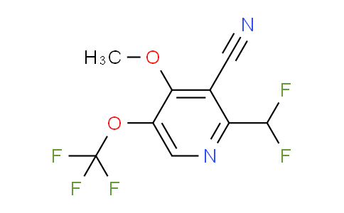AM178742 | 1803705-73-8 | 3-Cyano-2-(difluoromethyl)-4-methoxy-5-(trifluoromethoxy)pyridine