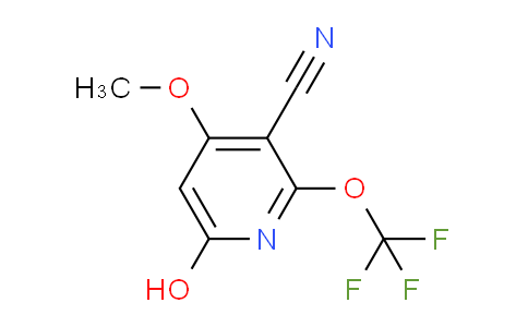3-Cyano-6-hydroxy-4-methoxy-2-(trifluoromethoxy)pyridine