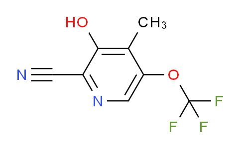 2-Cyano-3-hydroxy-4-methyl-5-(trifluoromethoxy)pyridine