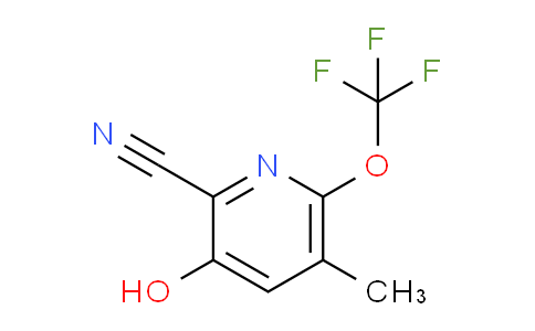 AM178754 | 1804473-58-2 | 2-Cyano-3-hydroxy-5-methyl-6-(trifluoromethoxy)pyridine