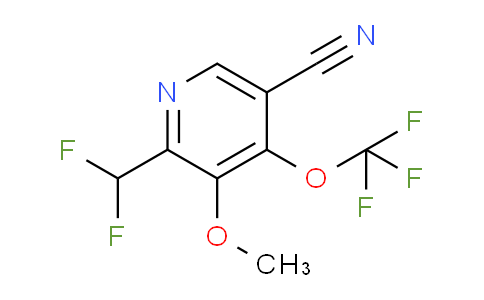 AM178758 | 1804788-39-3 | 5-Cyano-2-(difluoromethyl)-3-methoxy-4-(trifluoromethoxy)pyridine