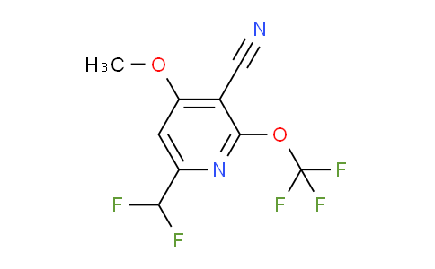 AM178759 | 1804396-78-8 | 3-Cyano-6-(difluoromethyl)-4-methoxy-2-(trifluoromethoxy)pyridine