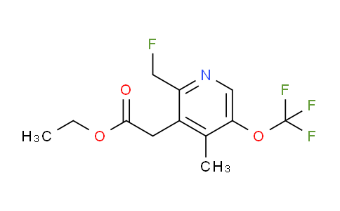 AM17876 | 1361916-95-1 | Ethyl 2-(fluoromethyl)-4-methyl-5-(trifluoromethoxy)pyridine-3-acetate