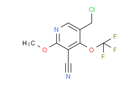 5-(Chloromethyl)-3-cyano-2-methoxy-4-(trifluoromethoxy)pyridine