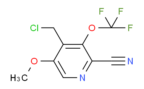 AM178768 | 1804330-12-8 | 4-(Chloromethyl)-2-cyano-5-methoxy-3-(trifluoromethoxy)pyridine