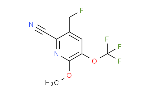 AM178780 | 1804330-23-1 | 2-Cyano-3-(fluoromethyl)-6-methoxy-5-(trifluoromethoxy)pyridine