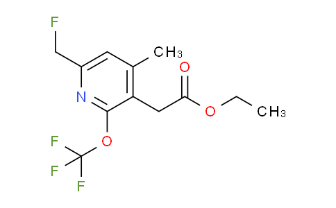AM17879 | 1361783-80-3 | Ethyl 6-(fluoromethyl)-4-methyl-2-(trifluoromethoxy)pyridine-3-acetate