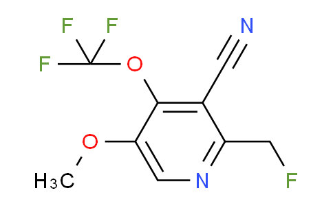 AM178791 | 1803705-68-1 | 3-Cyano-2-(fluoromethyl)-5-methoxy-4-(trifluoromethoxy)pyridine