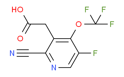 AM178796 | 1806156-38-6 | 2-Cyano-5-fluoro-4-(trifluoromethoxy)pyridine-3-acetic acid