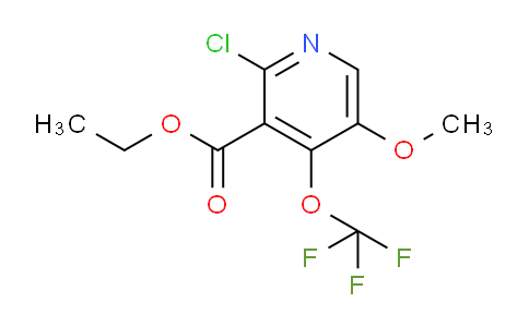 Ethyl 2-chloro-5-methoxy-4-(trifluoromethoxy)pyridine-3-carboxylate
