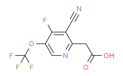 AM178807 | 1806027-21-3 | 3-Cyano-4-fluoro-5-(trifluoromethoxy)pyridine-2-acetic acid