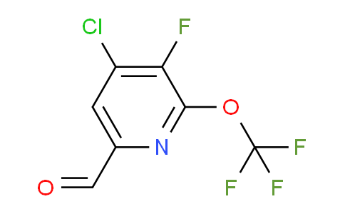 AM178820 | 1803905-37-4 | 4-Chloro-3-fluoro-2-(trifluoromethoxy)pyridine-6-carboxaldehyde