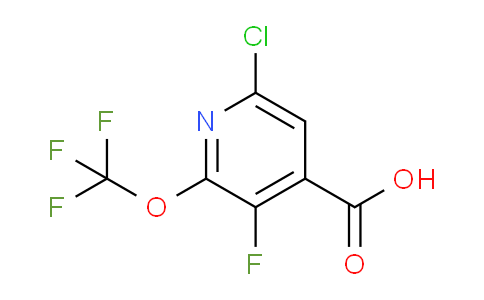 AM178838 | 1803649-37-7 | 6-Chloro-3-fluoro-2-(trifluoromethoxy)pyridine-4-carboxylic acid