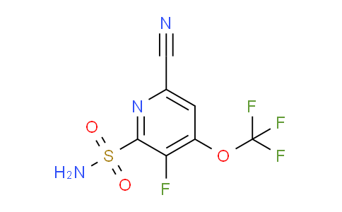 AM178841 | 1806105-03-2 | 6-Cyano-3-fluoro-4-(trifluoromethoxy)pyridine-2-sulfonamide