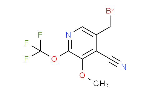 5-(Bromomethyl)-4-cyano-3-methoxy-2-(trifluoromethoxy)pyridine