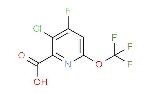AM178854 | 1806110-03-1 | 3-Chloro-4-fluoro-6-(trifluoromethoxy)pyridine-2-carboxylic acid