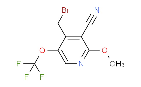 4-(Bromomethyl)-3-cyano-2-methoxy-5-(trifluoromethoxy)pyridine