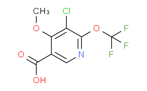AM178857 | 1804800-81-4 | 3-Chloro-4-methoxy-2-(trifluoromethoxy)pyridine-5-carboxylic acid