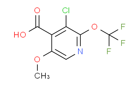 AM178862 | 1806192-99-3 | 3-Chloro-5-methoxy-2-(trifluoromethoxy)pyridine-4-carboxylic acid
