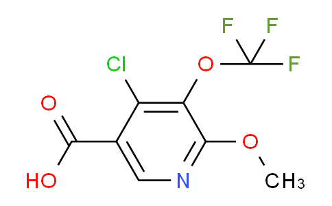 AM178864 | 1806225-58-0 | 4-Chloro-2-methoxy-3-(trifluoromethoxy)pyridine-5-carboxylic acid
