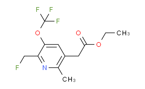AM17887 | 1361917-00-1 | Ethyl 2-(fluoromethyl)-6-methyl-3-(trifluoromethoxy)pyridine-5-acetate
