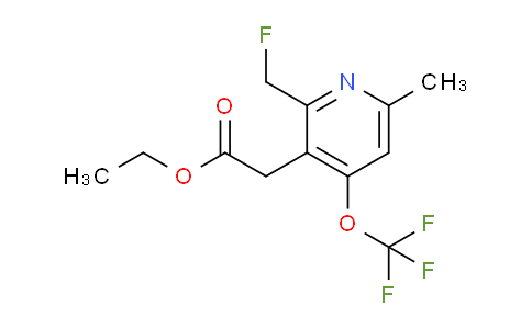 AM17888 | 1361783-92-7 | Ethyl 2-(fluoromethyl)-6-methyl-4-(trifluoromethoxy)pyridine-3-acetate