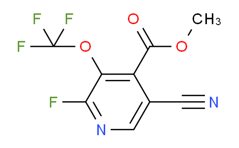 AM178880 | 1804684-82-9 | Methyl 5-cyano-2-fluoro-3-(trifluoromethoxy)pyridine-4-carboxylate