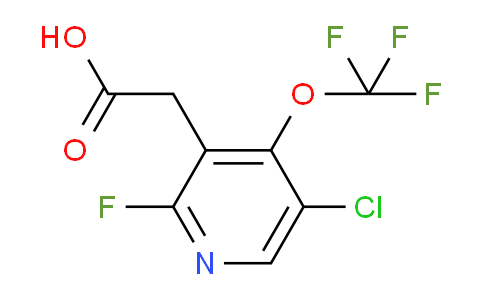 5-Chloro-2-fluoro-4-(trifluoromethoxy)pyridine-3-acetic acid