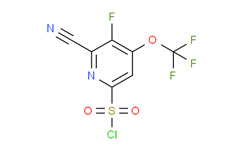 AM178890 | 1803653-42-0 | 2-Cyano-3-fluoro-4-(trifluoromethoxy)pyridine-6-sulfonyl chloride