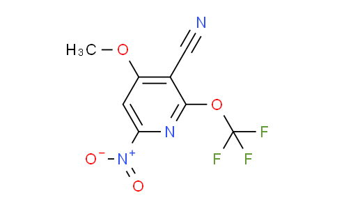 3-Cyano-4-methoxy-6-nitro-2-(trifluoromethoxy)pyridine
