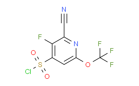 AM178896 | 1806209-26-6 | 2-Cyano-3-fluoro-6-(trifluoromethoxy)pyridine-4-sulfonyl chloride