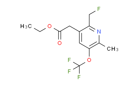 AM17890 | 1361872-78-7 | Ethyl 2-(fluoromethyl)-6-methyl-5-(trifluoromethoxy)pyridine-3-acetate