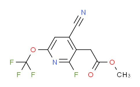 AM178901 | 1804774-49-9 | Methyl 4-cyano-2-fluoro-6-(trifluoromethoxy)pyridine-3-acetate