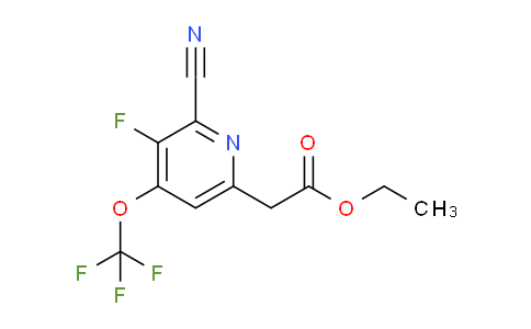 AM178912 | 1803652-55-2 | Ethyl 2-cyano-3-fluoro-4-(trifluoromethoxy)pyridine-6-acetate