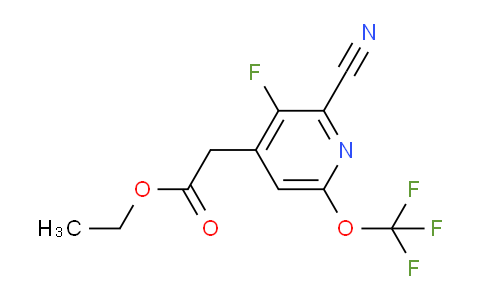 AM178914 | 1803649-83-3 | Ethyl 2-cyano-3-fluoro-6-(trifluoromethoxy)pyridine-4-acetate