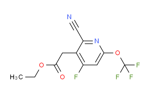 AM178919 | 1803649-90-2 | Ethyl 2-cyano-4-fluoro-6-(trifluoromethoxy)pyridine-3-acetate